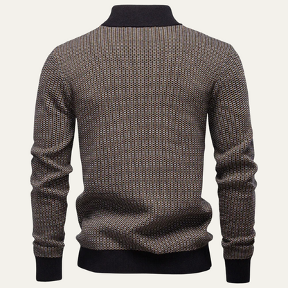 Cosy Mens Thermal Half Zip Sweater