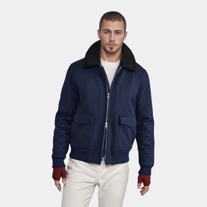 Cozy Gray Fleece Lined Jacket
