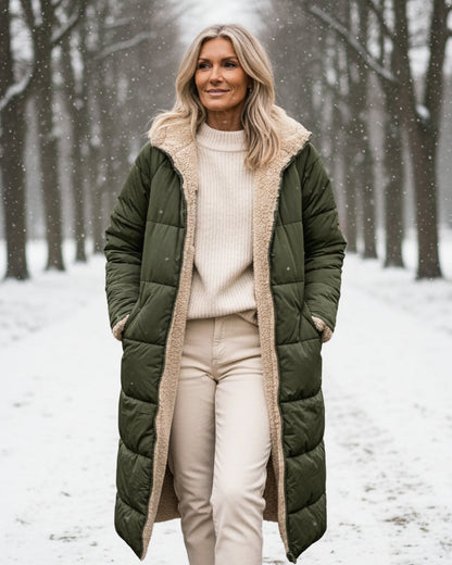 Cozy Fleece Winter Parka Coat