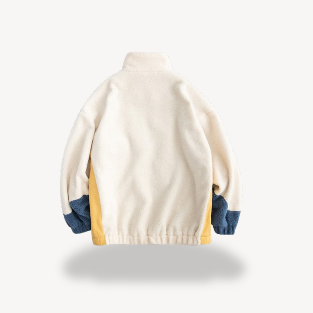 Men's Thermal Blocked Fleece Jacket