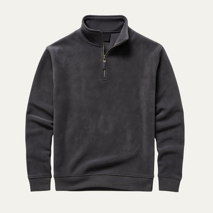 Warm Fleece Quarter Zip Mens Jacket
