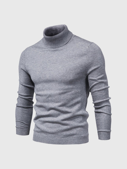 Premium Soft Mens Turtleneck Sweater