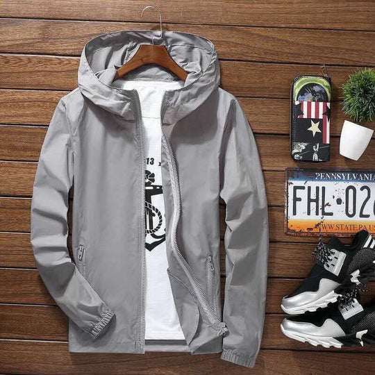 Stylish Waterproof Men's Parka Jacket