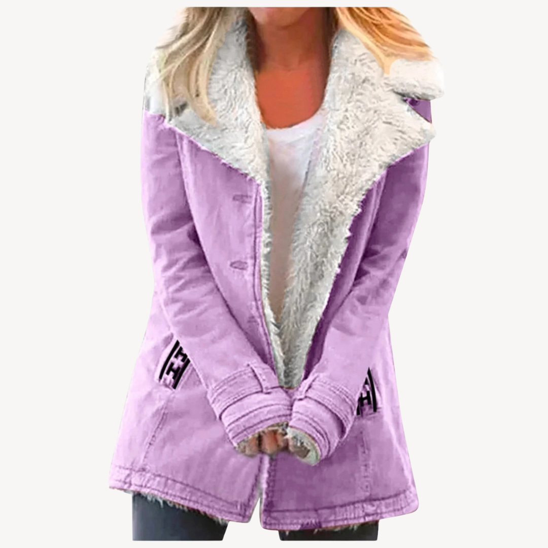 Warm Cozy Women's Fleece Jacket - OutfitLondon