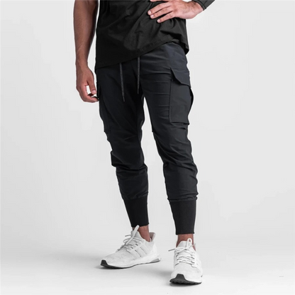 Relaxed Fit Mens Jogger Pants with Large Pockets