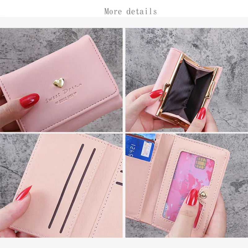 Small Colourful Folding Wallet