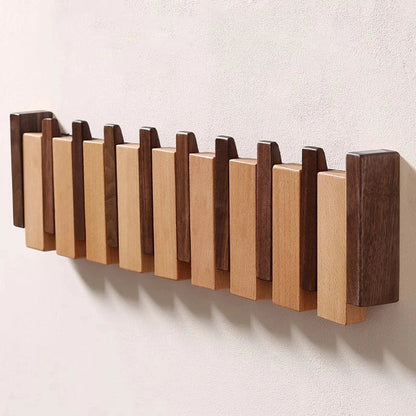 Traditional Wood Hall Tree Storage Bench