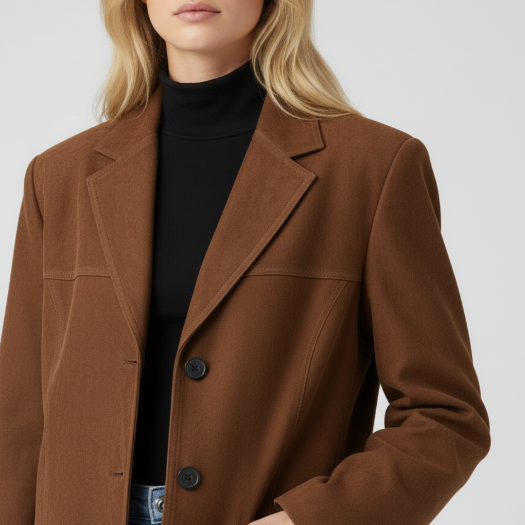 Cozy Women's Fall Parka Jacket with Pockets