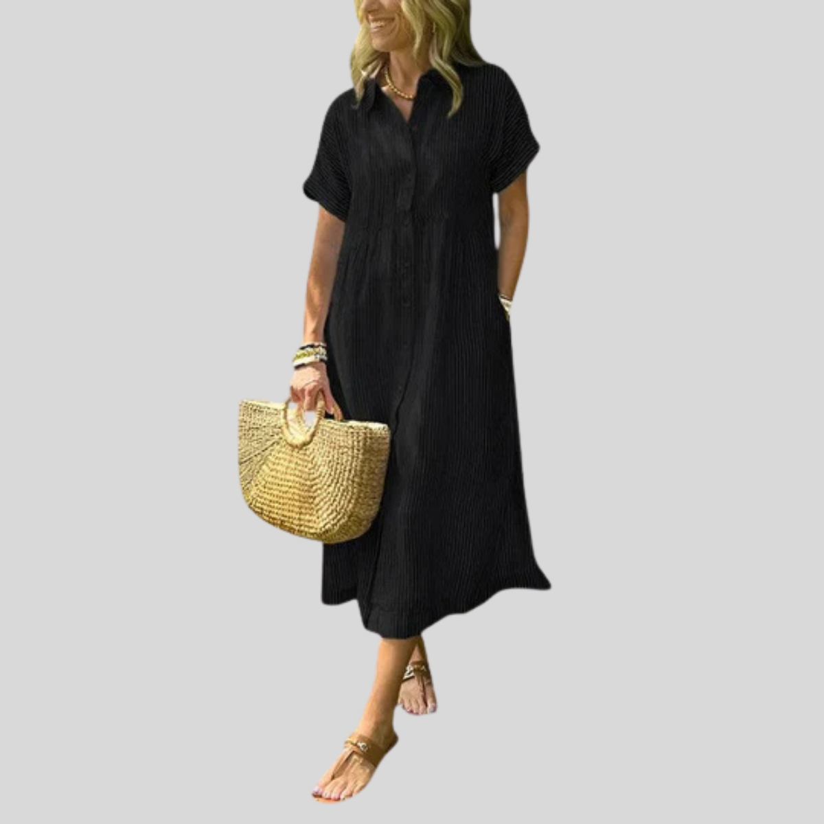 Elegant Women's Casual Dress