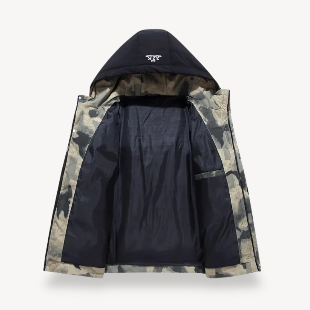 Warm Men's Down Winter Parka Coat