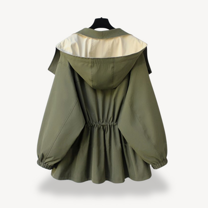 Stylish Belted Raincoat for Ladies