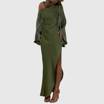 Sleek One Shoulder Formal Gown