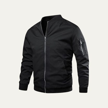 Men's Vintage Style Bomber Jacket