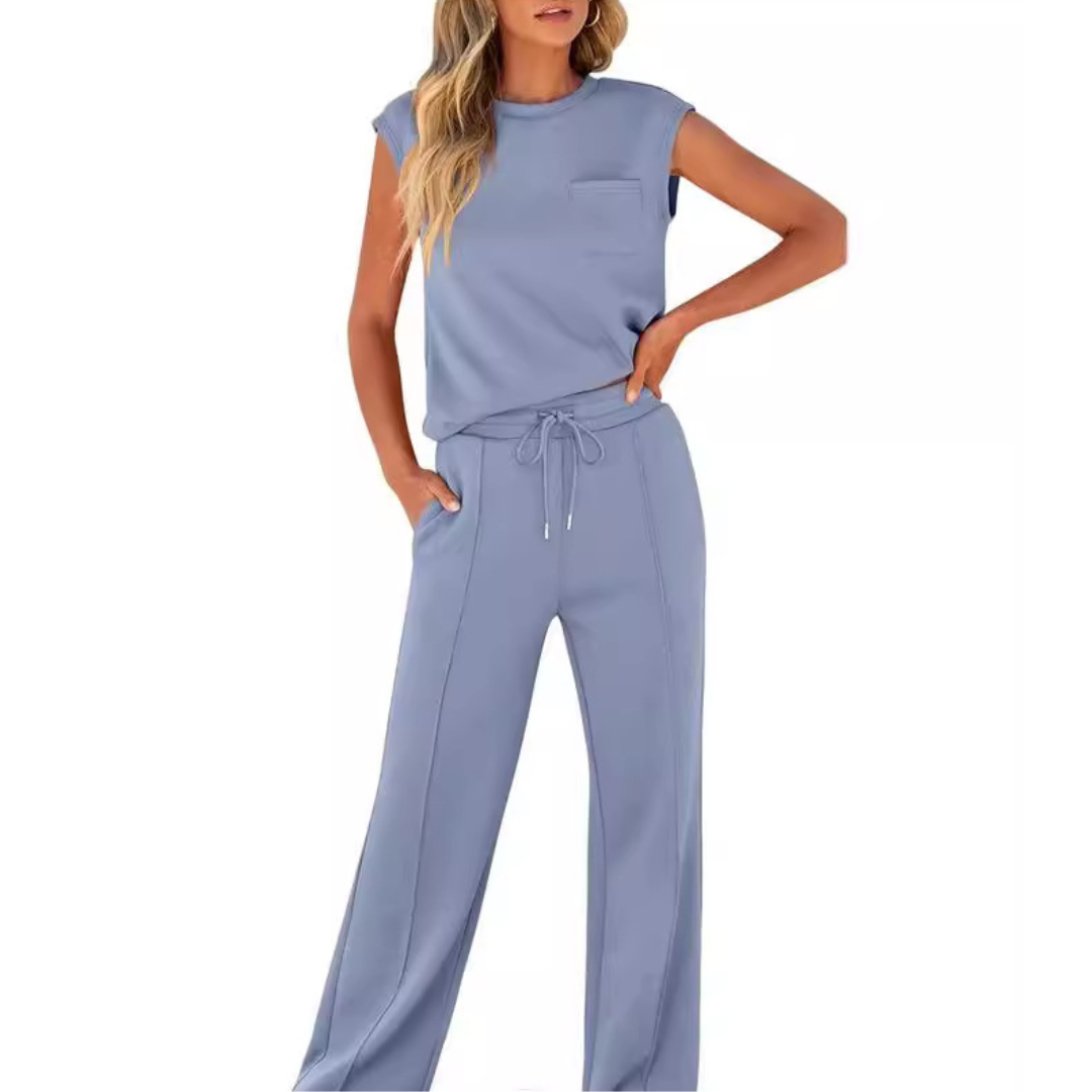 Relaxed Fit Comfortable Summer Loungewear Set