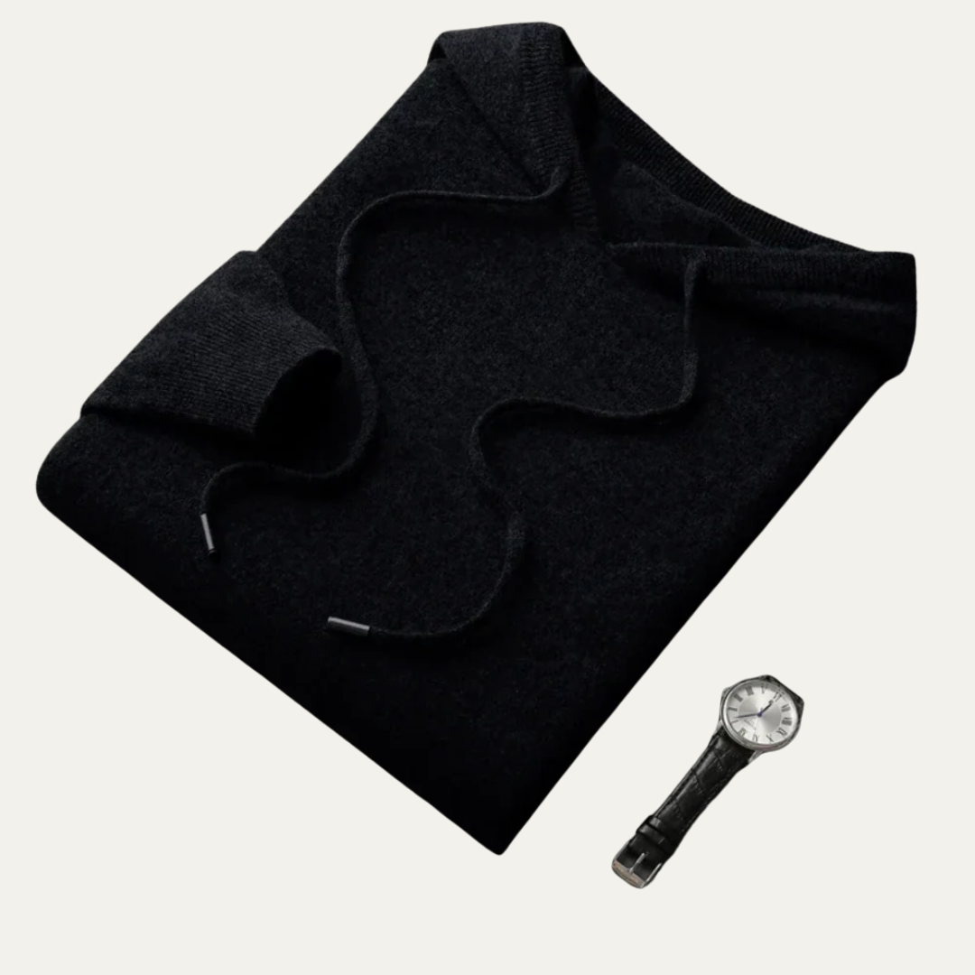 Classic Fit Hoodie with Adjustable Hood