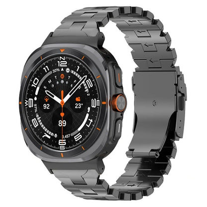 Vibrant Floral Metal Band for 47mm Smartwatches