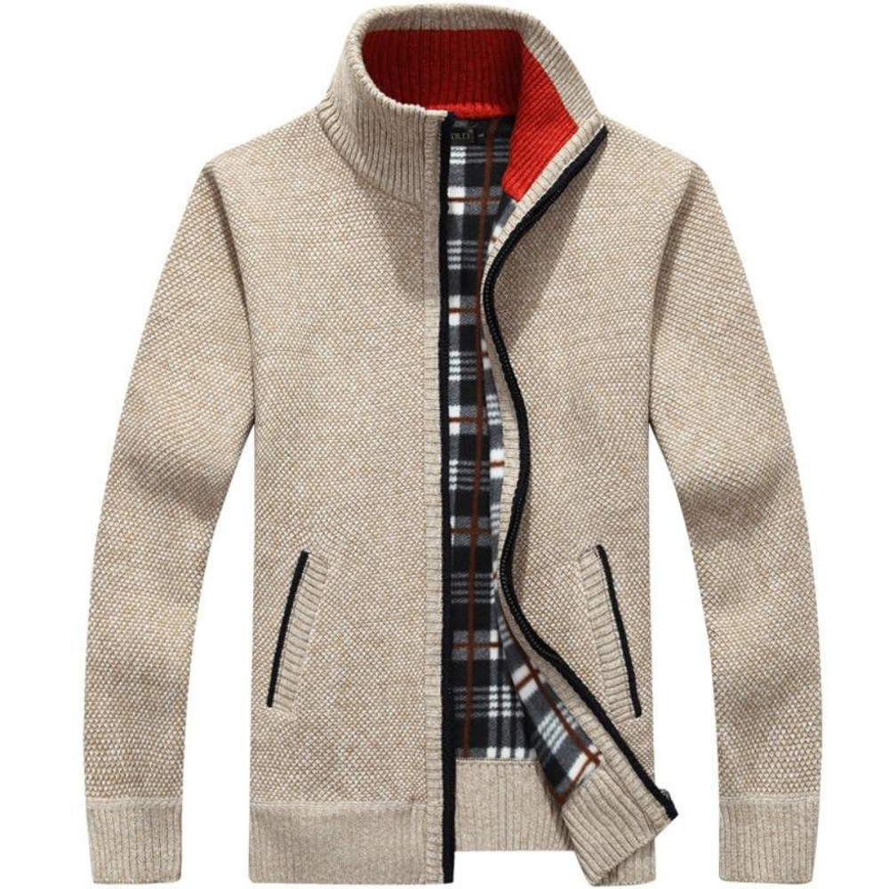 Warm Men's Cardigan Sweater Jacket