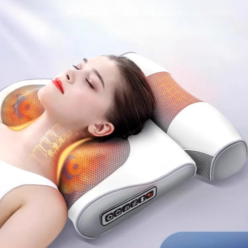 Soothing Heat Massage Pad for Neck and Back Relief - OutfitLondon