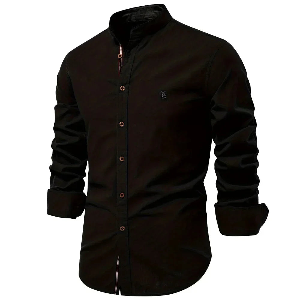 Regular Fit Casual Mens Dress Shirt