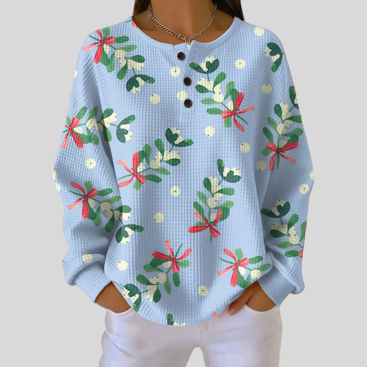 Cozy Holiday Crew Neck Sweater - OutfitLondon
