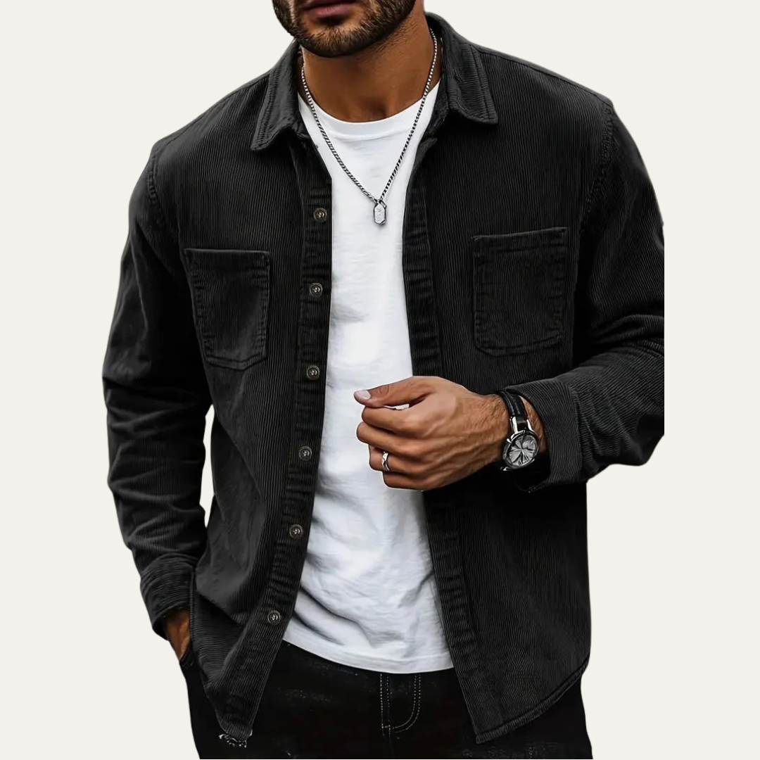 Rugged Corduroy Jacket for Men
