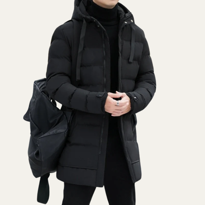 Warm Men's Full Zip Puffer Jacket