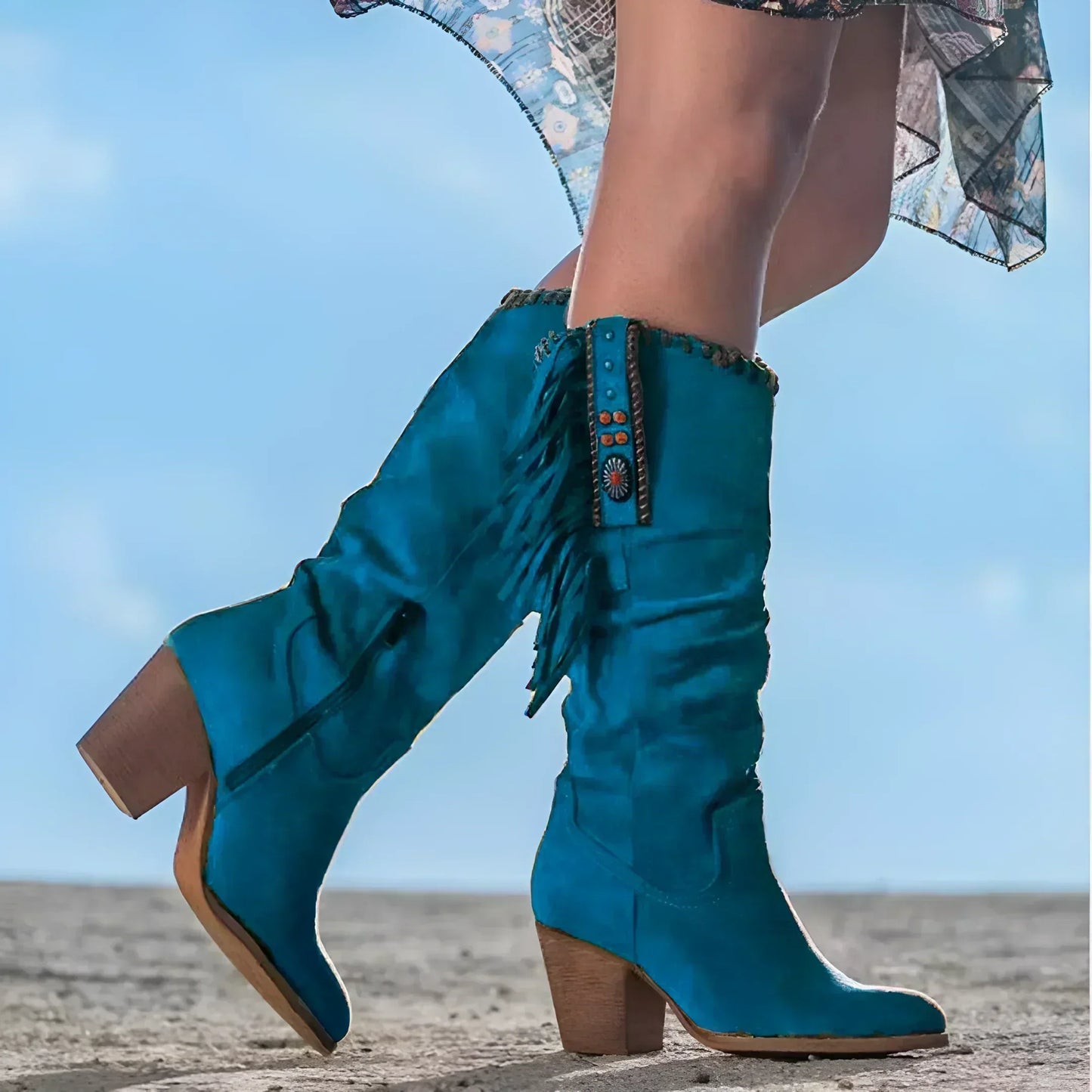 High Heel Country Riding Boots for Ladies