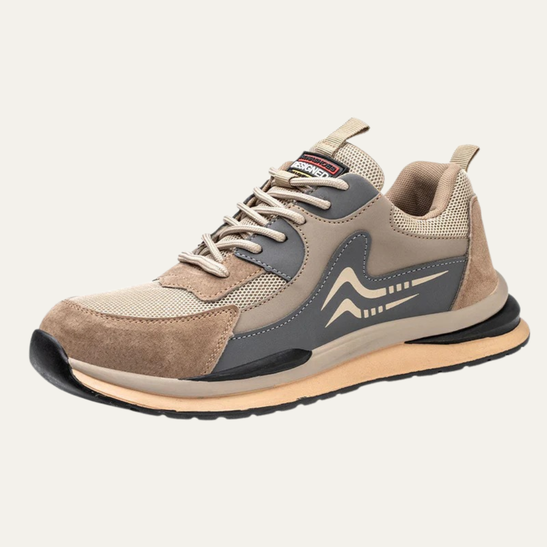 Men's Black Grey Sports Running Shoe