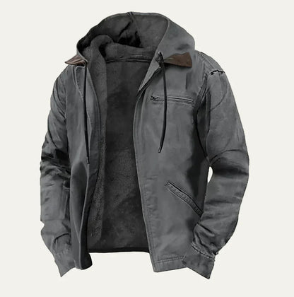 Durable Insulated Canvas Work Coat for Men