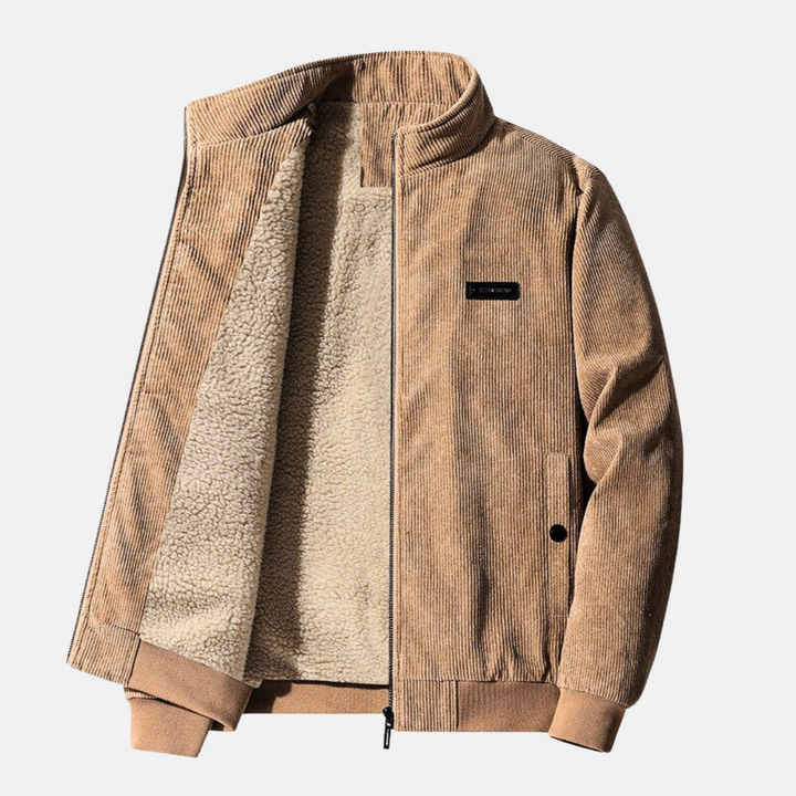 Men's Warm Waterproof Long-Sleeve Winter Jacket