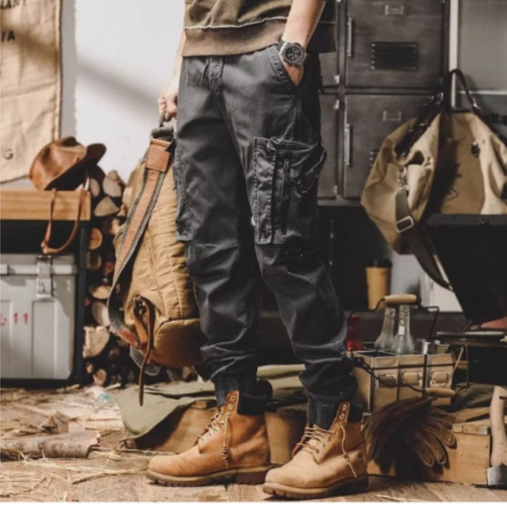 Men's Tactical Cargo Pants with Extra Pockets