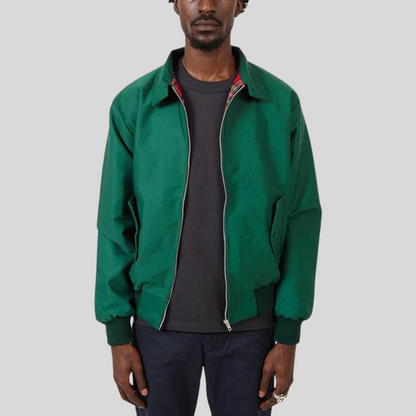 Men's Vintage Zip Up Bomber Jacket