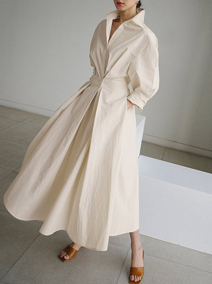 Women's Elegant Autumn Maxi Dress