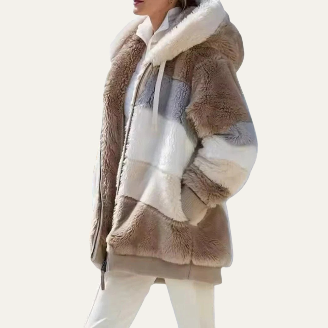 Soft Women's Plush Fleece Coat