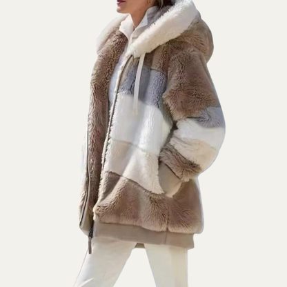 Soft Women's Plush Fleece Coat