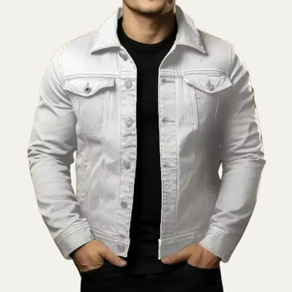 Rugged Stylish Blue Jeans Jacket