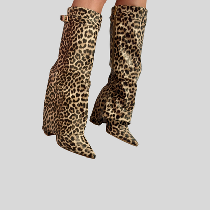 Women's Classic Leopard Ankle Boots
