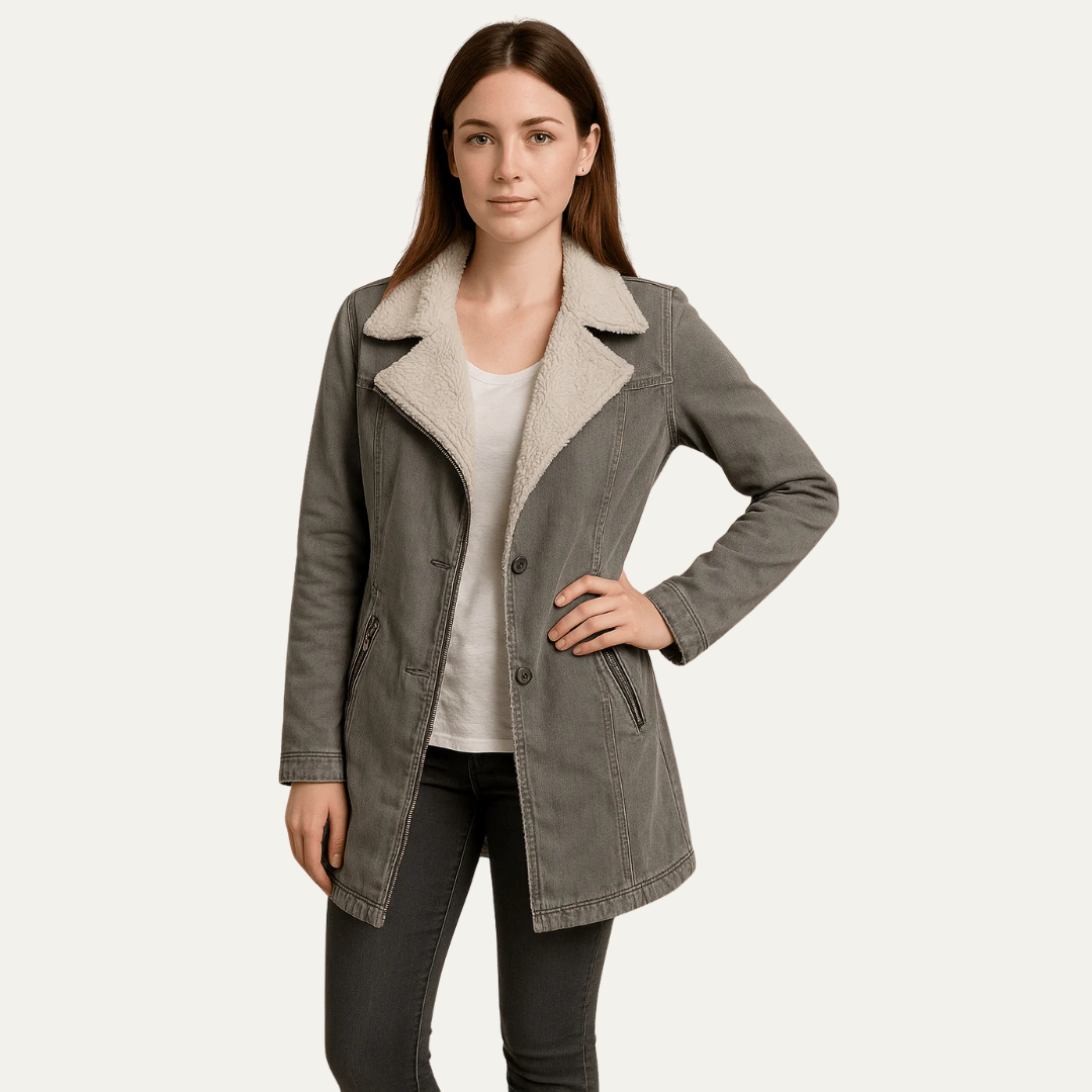 Women's Fleece Lined Warm Winter Coat