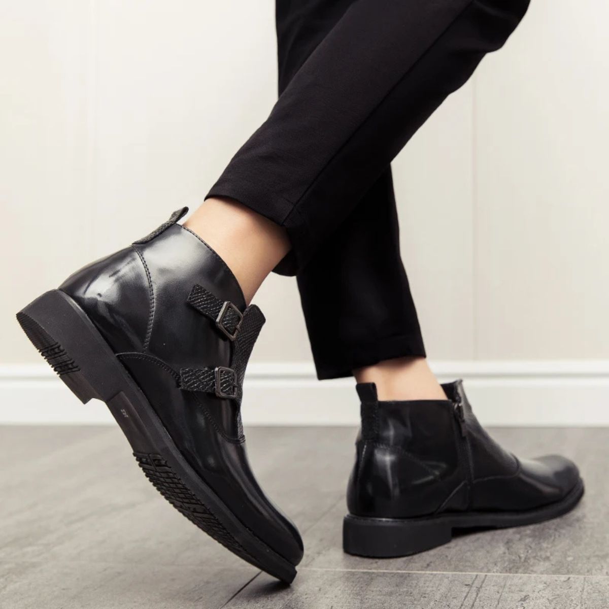 Classic Leather Chelsea Boots for Men - Premium Winter Shoes