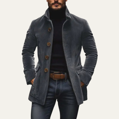 Classic Mens Retro Cotton Trench Coat