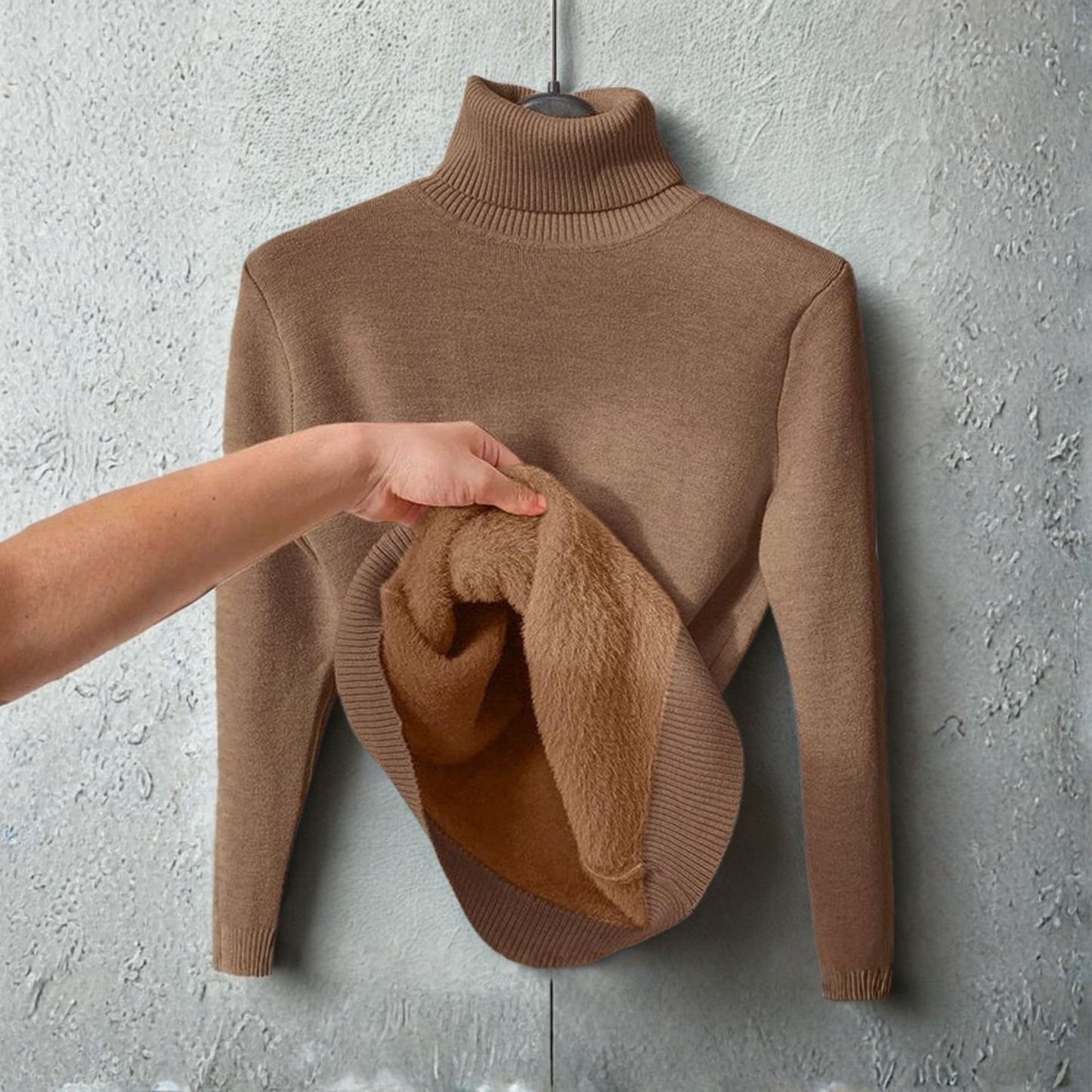 Soft Classic Crew Neck Long Sleeve Sweater