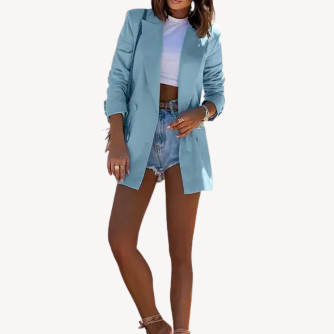 Professional Office Wool Blend Jacket - OutfitLondon