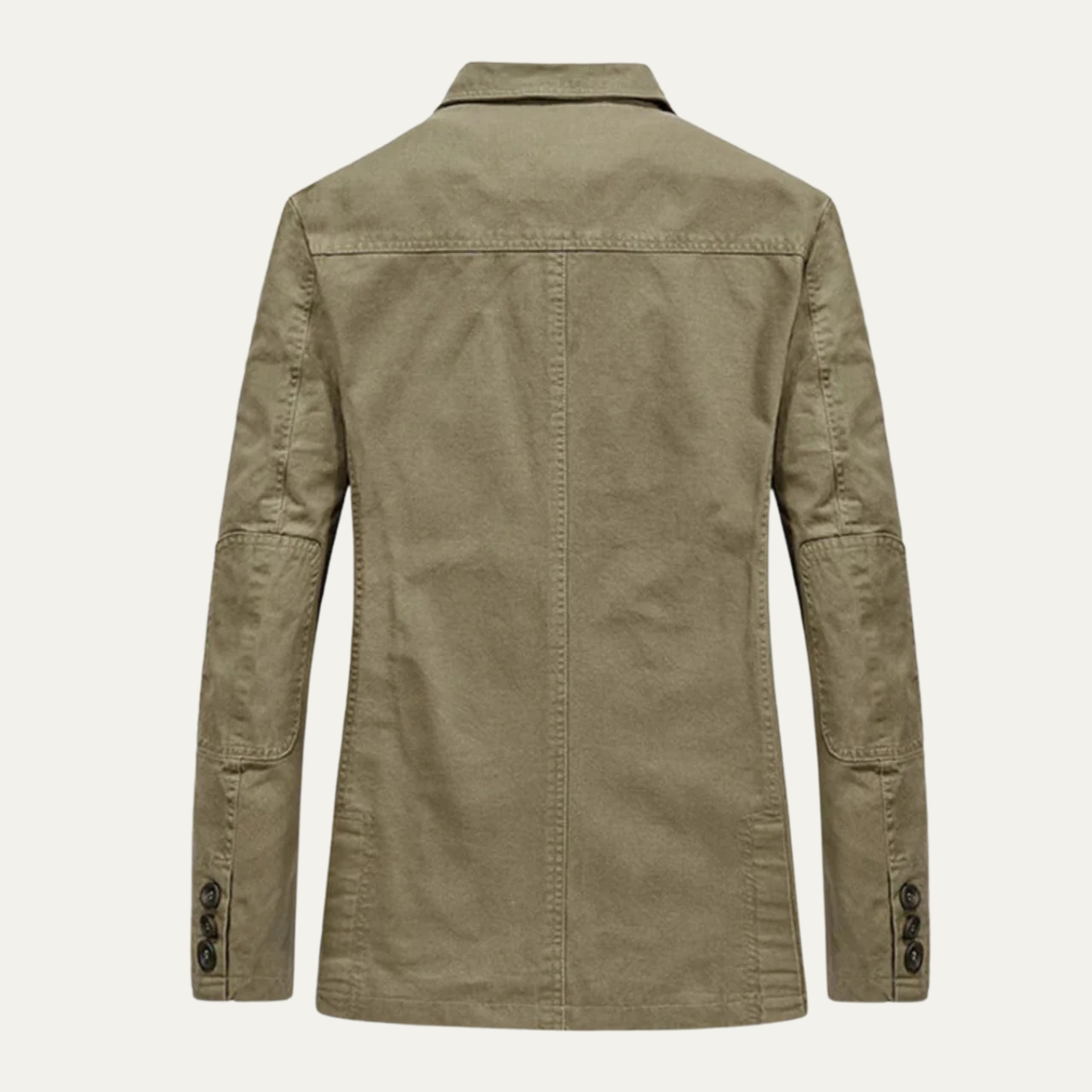 Relaxed Fit Men's Classic Cotton Blazer