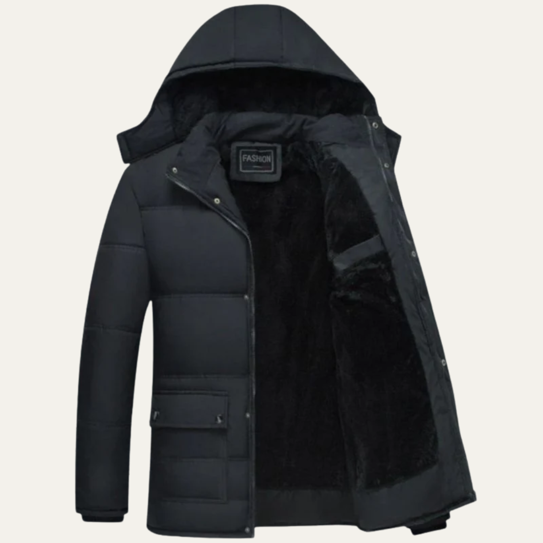 Warm Waterproof Insulated Men's Winter Parka Coat