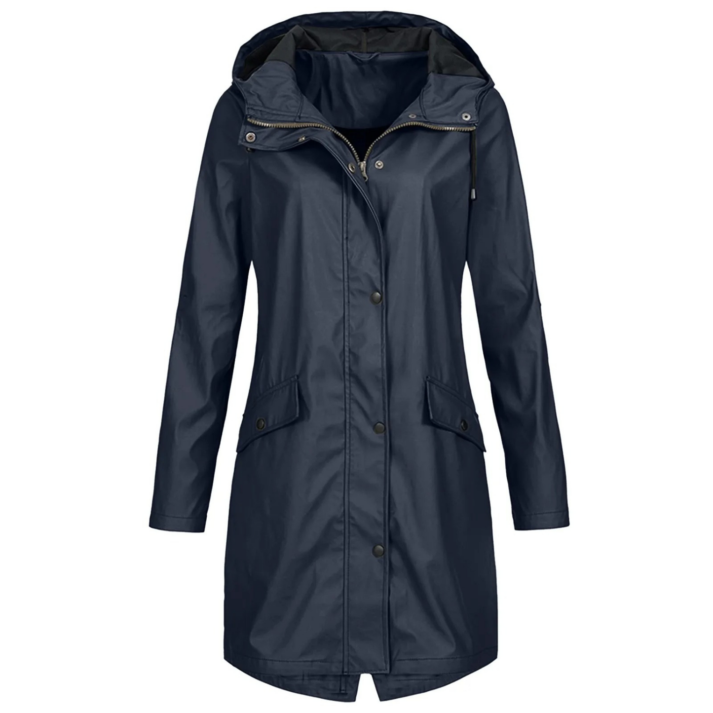 Timeless Waterproof Long Coat - OutfitLondon