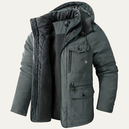 Men's Waterproof Insulated Jacket Parka