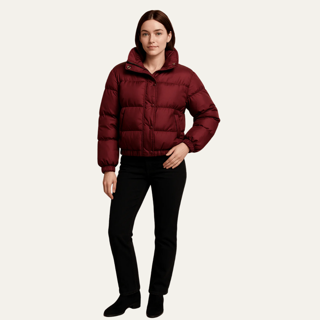 Casual Short Down Filled Jacket