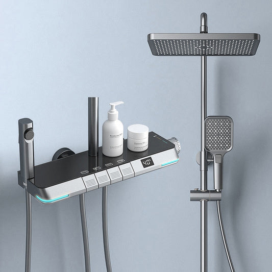 Smart Shower Head with Thermostatic Temperature Control - OutfitLondon
