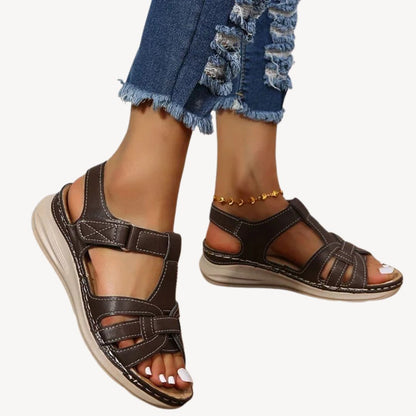 Comfortable Strap Orthopedic Womens Sandals - OutfitLondon