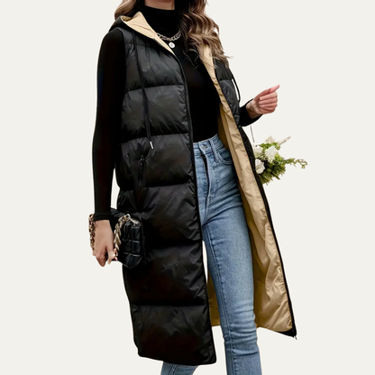 Ladies Warm Down Gilet Jacket